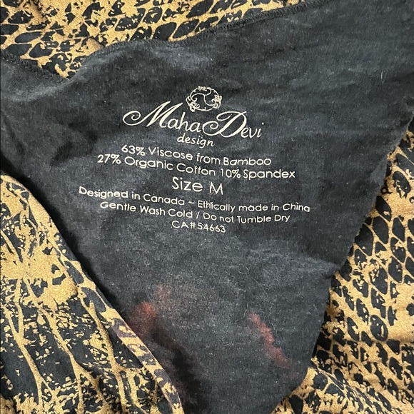 MahaDevi Reptile Print Dress - Picture 4 of 6